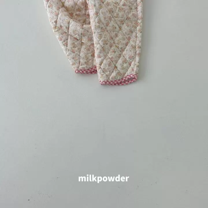 Milk Powder - Korean Children Fashion - #childofig - Bono Quilting Pants - 9