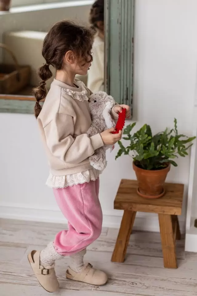 Milk Powder - Korean Children Fashion - #childofig - Milk Tea Sweatshirt - 3