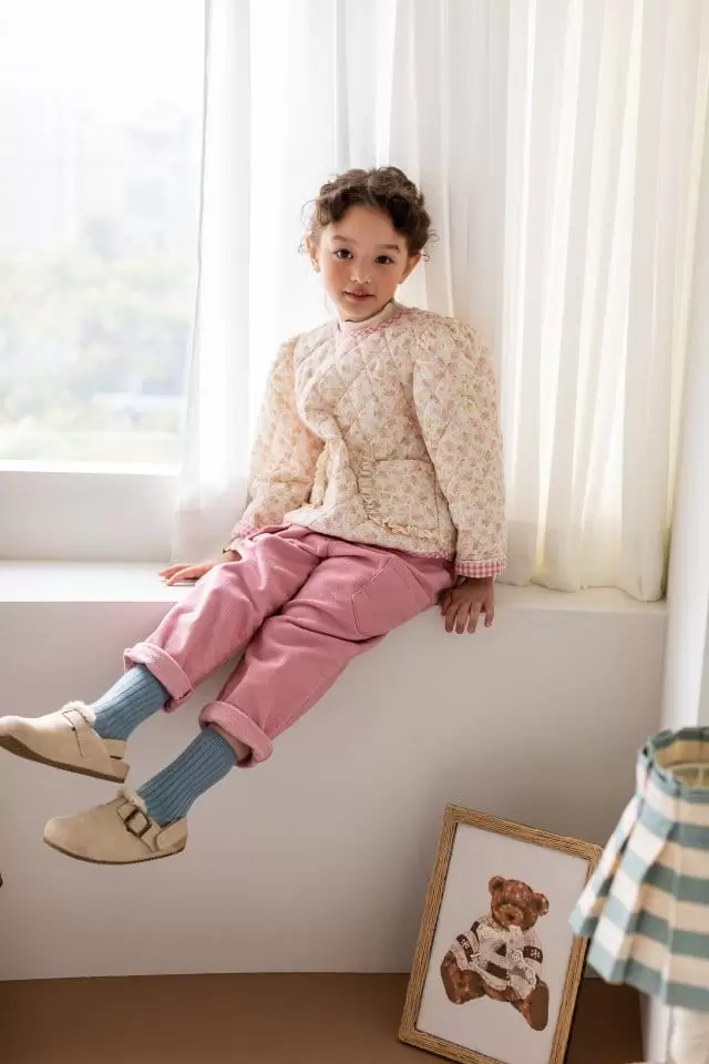Milk Powder - Korean Children Fashion - #childofig - Bono Quilting Blouse - 2