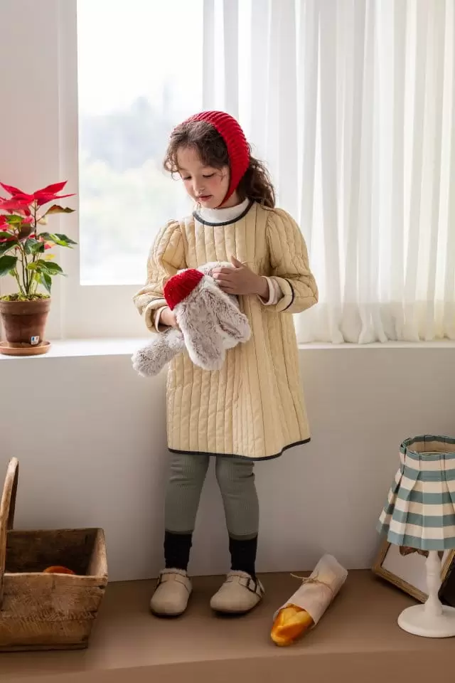 Milk Powder - Korean Children Fashion - #childofig - Pie Quilting One-piece
