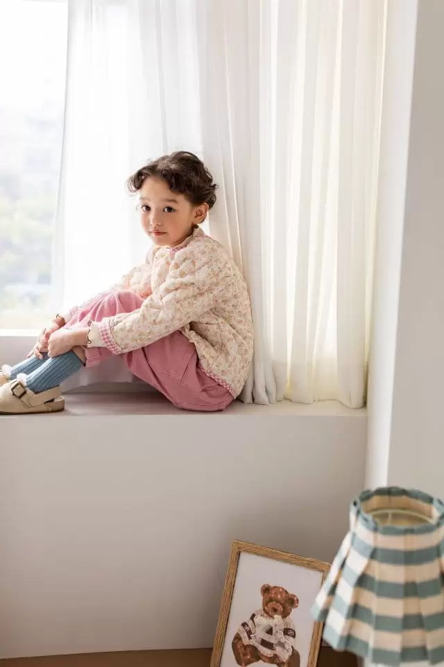 Milk Powder - Korean Children Fashion - #childofig - Bono Quilting Blouse - 4