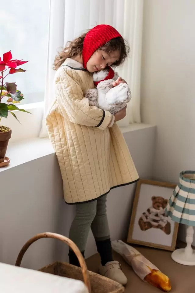 Milk Powder - Korean Children Fashion - #childrensboutique - Pie Quilting One-piece - 3