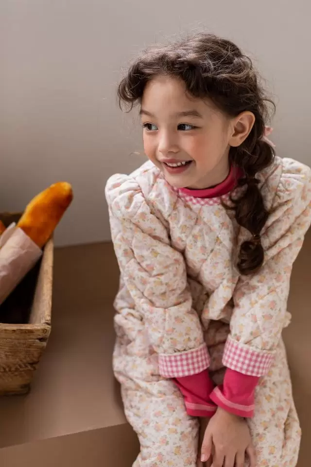 Milk Powder - Korean Children Fashion - #fashionkids - Bono Quilting Blouse - 7