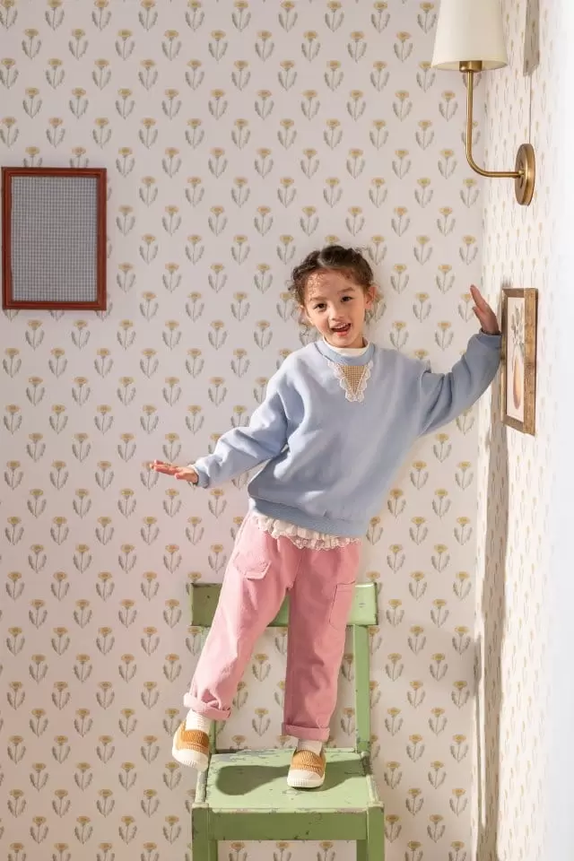 Milk Powder - Korean Children Fashion - #kidsstore - Check Sweatshirt Tee - 11
