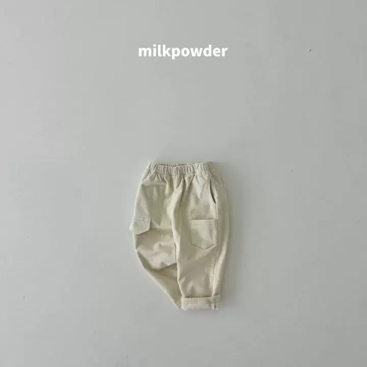 Milk Powder - Korean Children Fashion - #littlefashionista - Fleece Rib Pants - 6