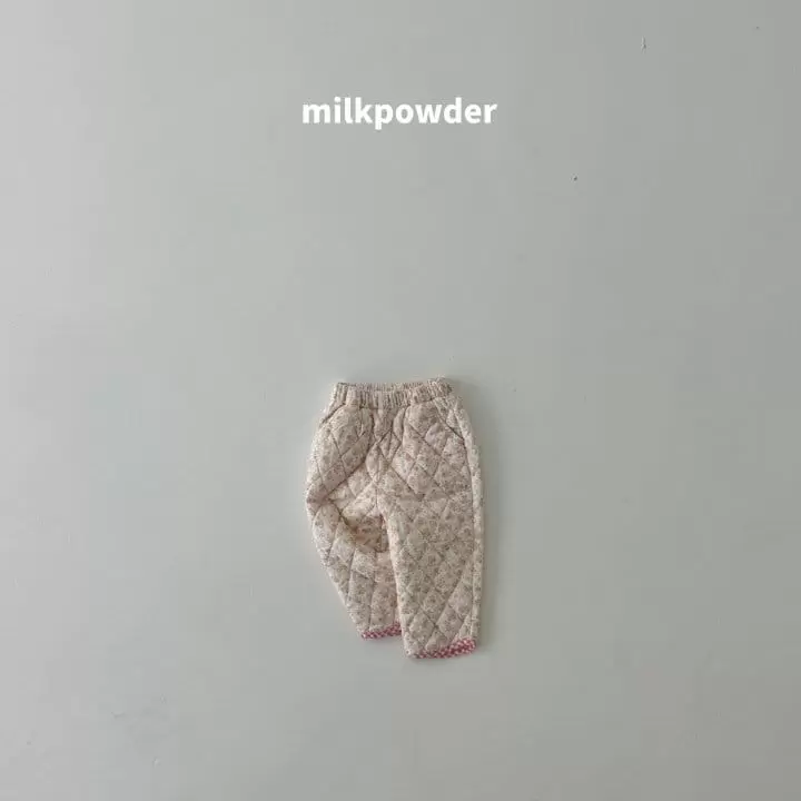 Milk Powder - Korean Children Fashion - #littlefashionista - Bono Quilting Pants - 5