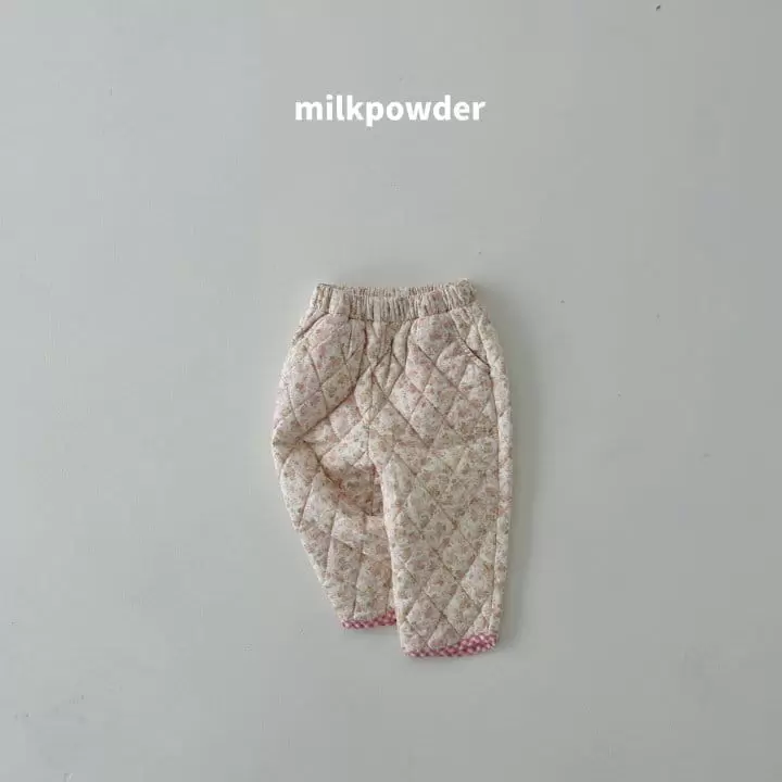 Milk Powder - Korean Children Fashion - #magicofchildhood - Bono Quilting Pants - 6