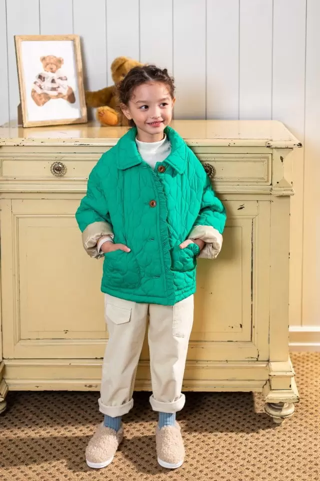 Milk Powder - Korean Children Fashion - #magicofchildhood - Scup Padding Jumper - 10