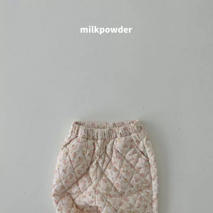 Milk Powder - Korean Children Fashion - #prettylittlegirls - Bono Quilting Pants - 8