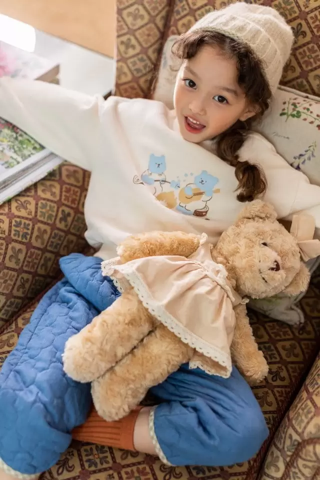Milk Powder - Korean Children Fashion - #minifashionista - Camping Sweatshirt - 4