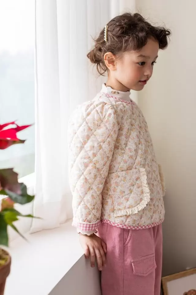 Milk Powder - Korean Children Fashion - #prettylittlegirls - Bono Quilting Blouse