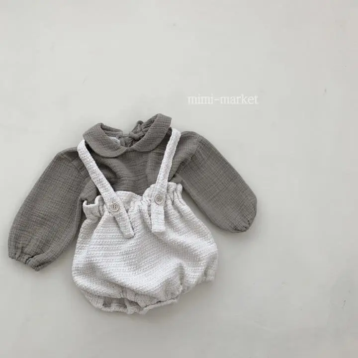 Mimi Market - Korean Baby Fashion - #onlinebabyshop - Wash Blouse - 4