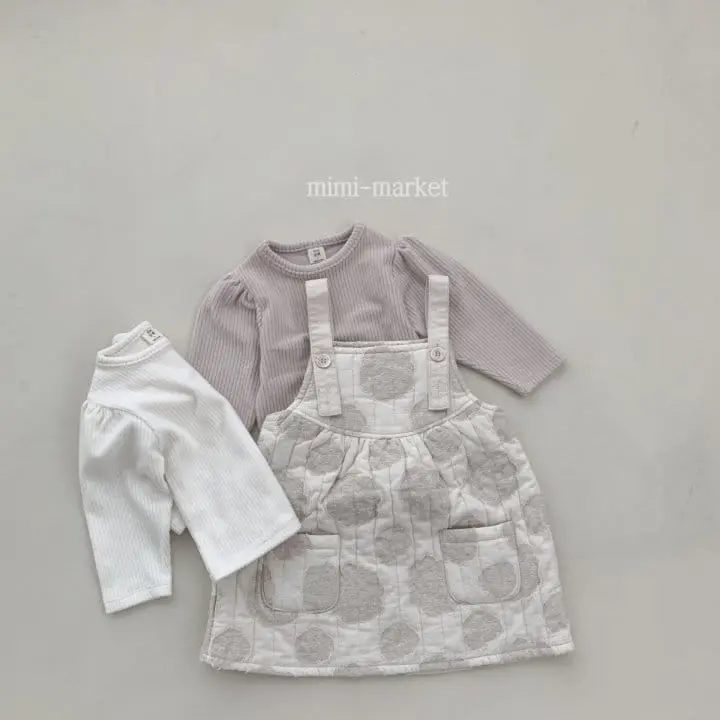 Mimi Market - Korean Baby Fashion - #babygirlfashion - Cuty Dungarees - 7