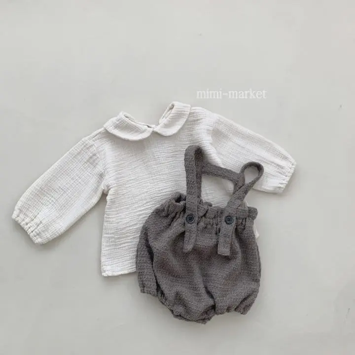 Mimi Market - Korean Baby Fashion - #babyoninstagram - Miu Dungarees - 3