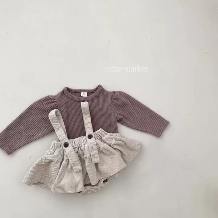Mimi Market - Korean Baby Fashion - #babyoutfit - Bella Puff Tee - 9