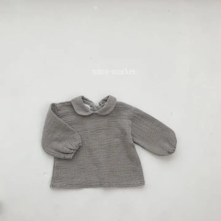 Mimi Market - Korean Baby Fashion - #babywear - Wash Blouse