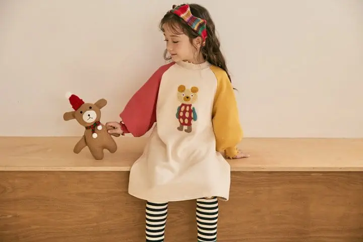 Mimico - Korean Children Fashion - #todddlerfashion - Crown One-piece - 3