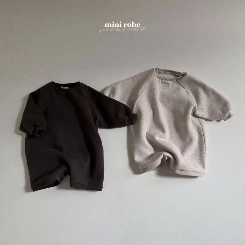 Mini Robe - Korean Baby Fashion - #babyboutique - Space Raglan Bodysuit