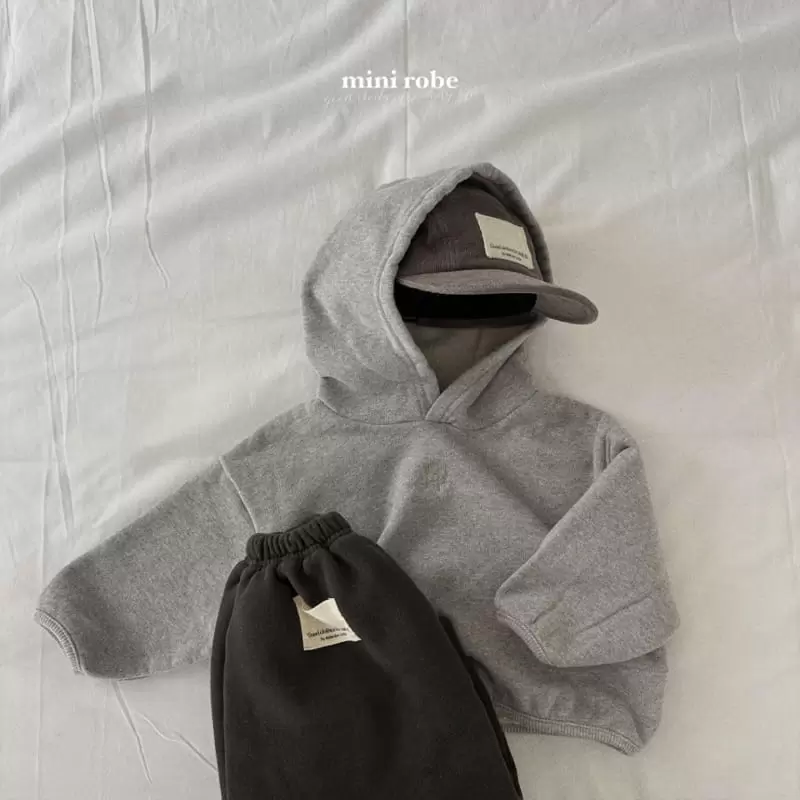 Mini Robe - Korean Baby Fashion - #babyboutique - Winter Hoody Tee - 11