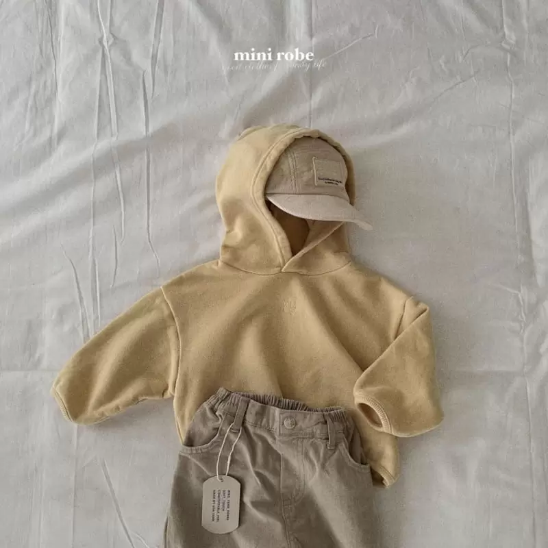 Mini Robe - Korean Baby Fashion - #babyboutique - Winter Hoody Tee - 12