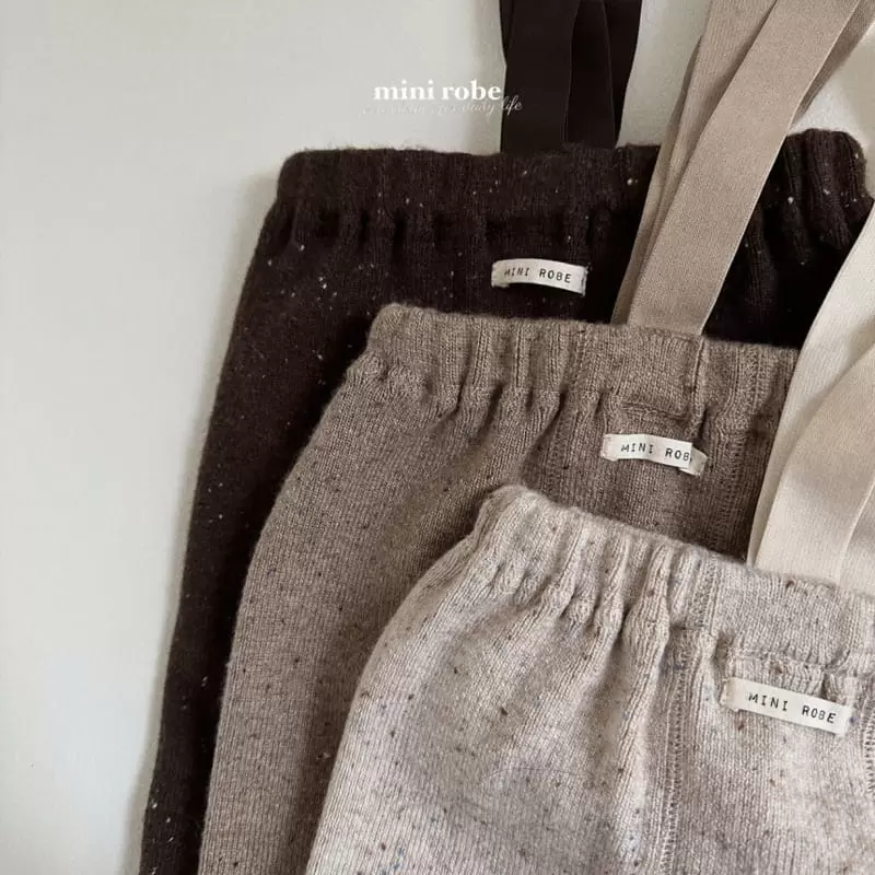 Mini Robe - Korean Baby Fashion - #onlinebabyshop - Momo Knit Leggings - 4
