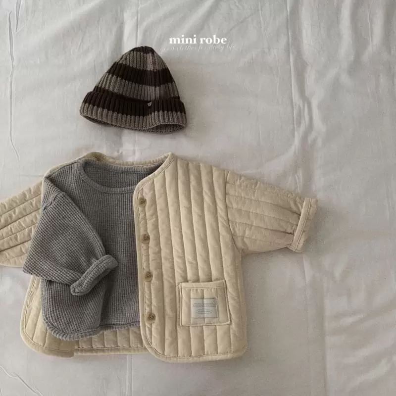 Mini Robe - Korean Baby Fashion - #babyboutique - Mochi Short Beanie - 10