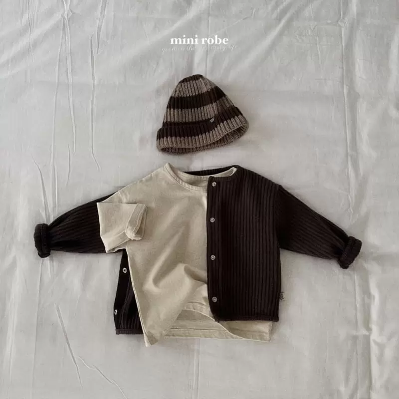 Mini Robe - Korean Baby Fashion - #babyboutique - Mochi Short Beanie - 11