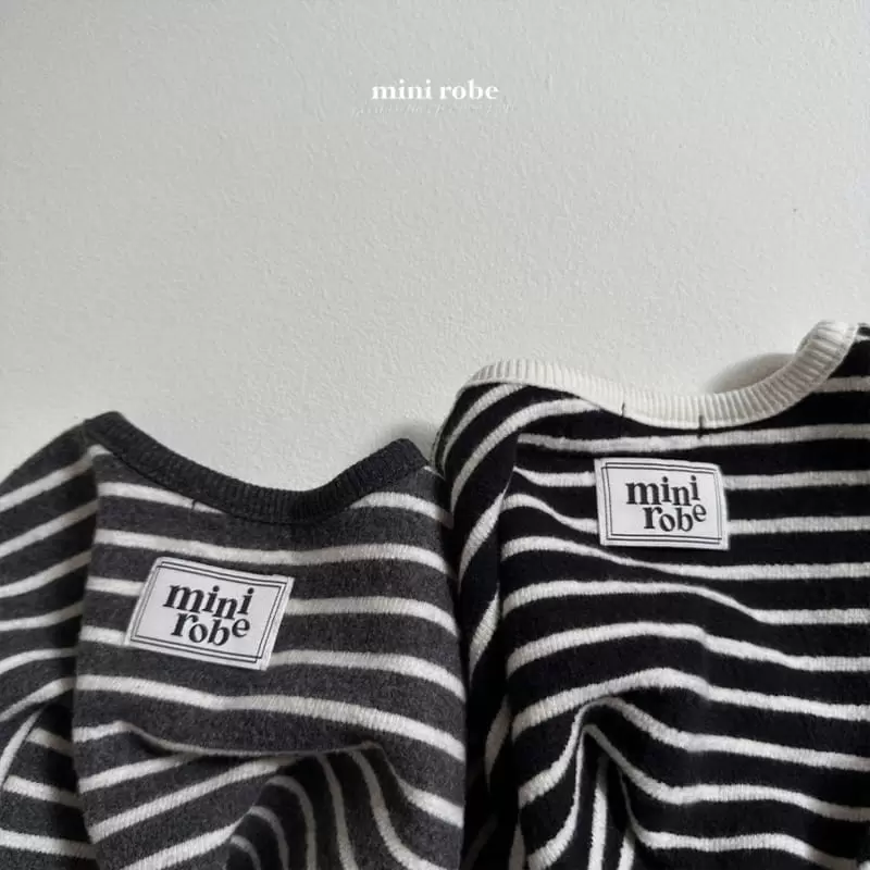 Mini Robe - Korean Baby Fashion - #babyboutiqueclothing - Land Piping Tee - 2