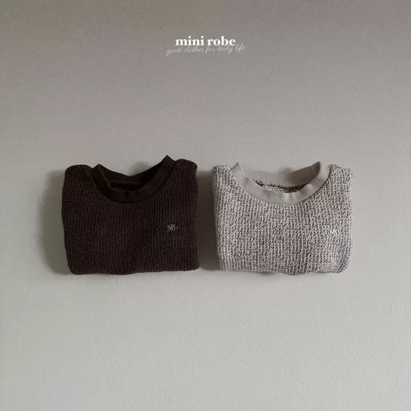 Mini Robe - Korean Baby Fashion - #babyclothing - Peanut Knit Vest - 3