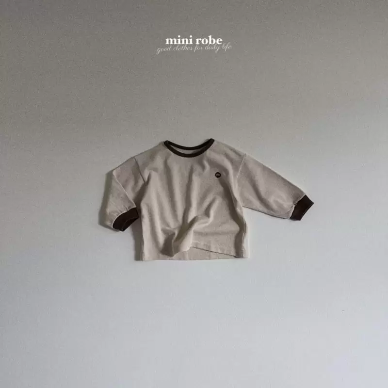 Mini Robe - Korean Baby Fashion - #babygirlfashion - Choco Chip Tee - 5