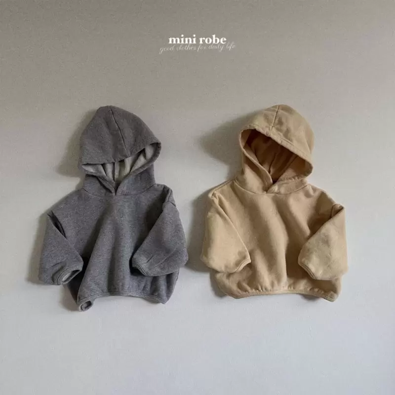 Mini Robe - Korean Baby Fashion - #babygirlfashion - Winter Hoody Tee - 2