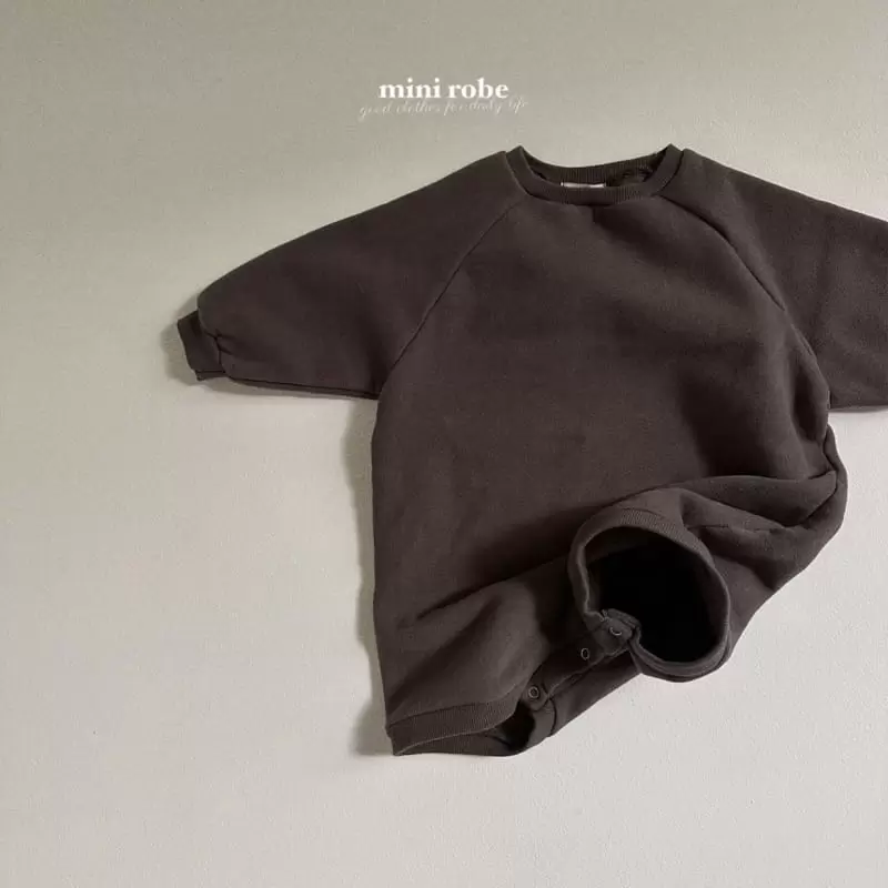 Mini Robe - Korean Baby Fashion - #babylifestyle - Space Raglan Bodysuit - 8