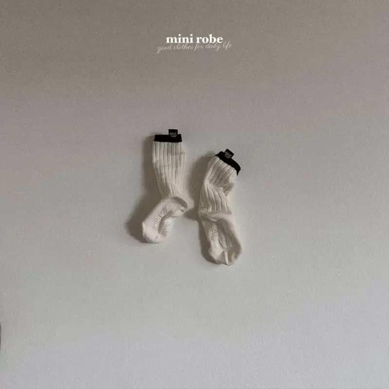 Mini Robe - Korean Baby Fashion - #babylifestyle - Baba Socks Set - 6