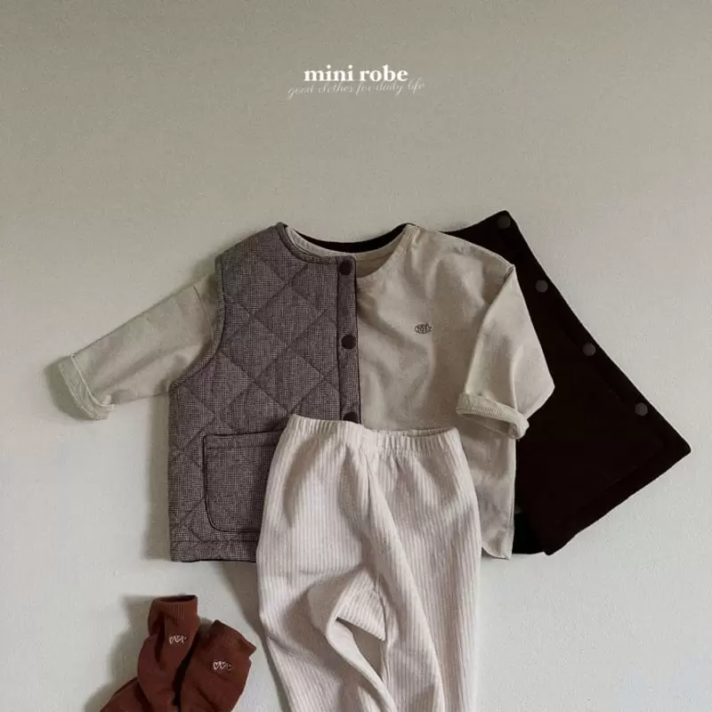 Mini Robe - Korean Baby Fashion - #babyoninstagram - Abello Pants - 11
