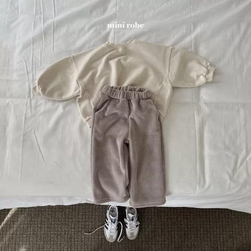 Mini Robe - Korean Baby Fashion - #babyoninstagram - Mellow Sweatshirt - 10