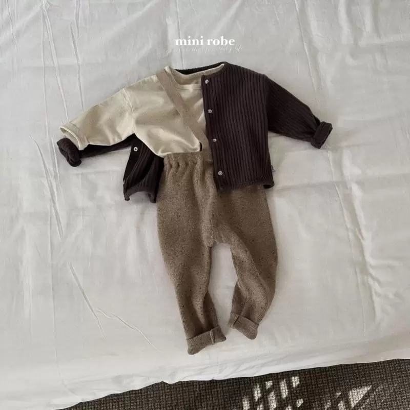 Mini Robe - Korean Baby Fashion - #babyoninstagram - Jue Rib Cardigan - 11