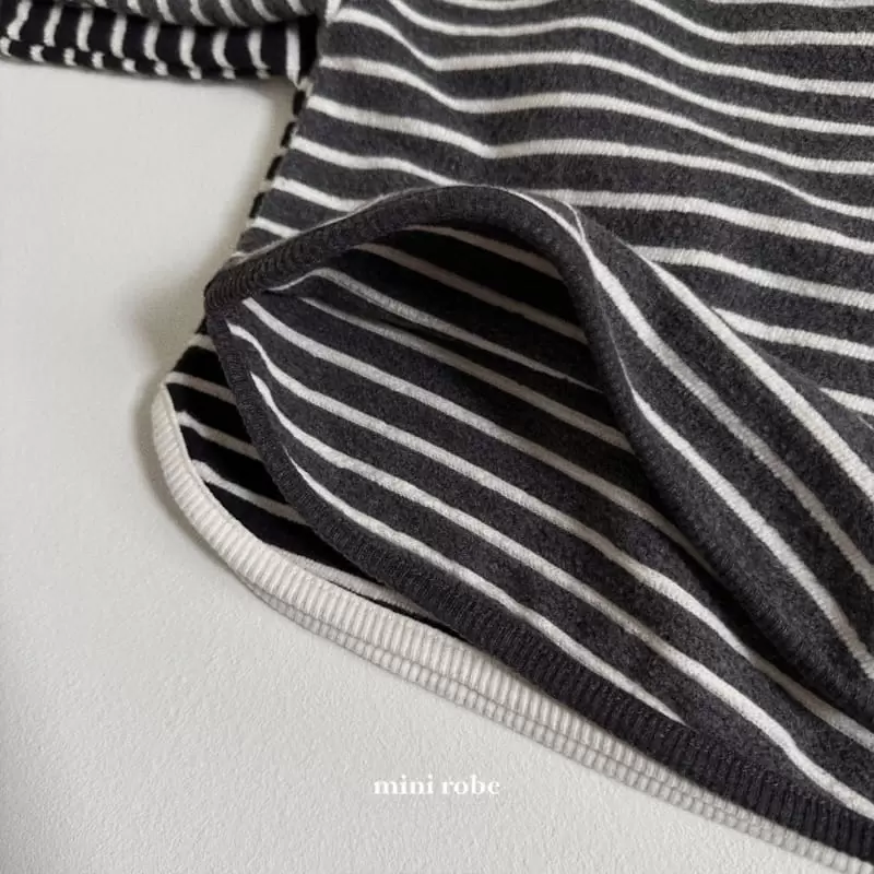 Mini Robe - Korean Baby Fashion - #babyoninstagram - Land Piping Tee - 8