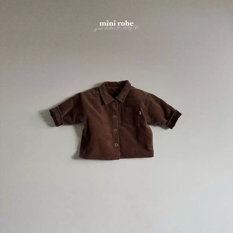 Mini Robe - Korean Baby Fashion - #babyootd - Dutom Rib Jacket - 5