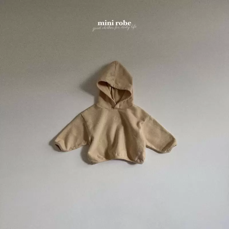 Mini Robe - Korean Baby Fashion - #babyootd - Winter Hoody Tee - 5