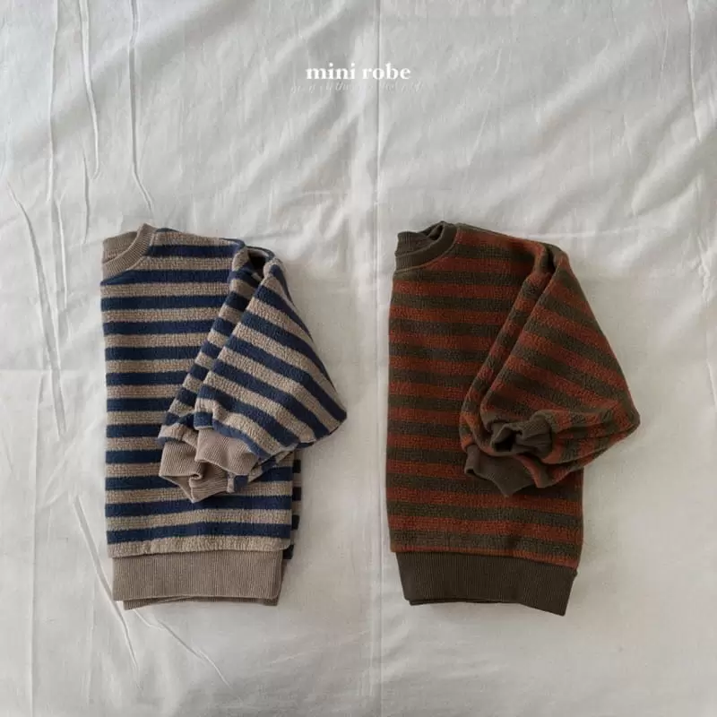 Mini Robe - Korean Baby Fashion - #babyootd - Bubble Sweatshirt