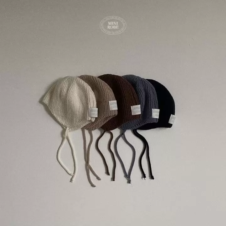 Mini Robe - Korean Baby Fashion - #babyootd - Circle Beanie