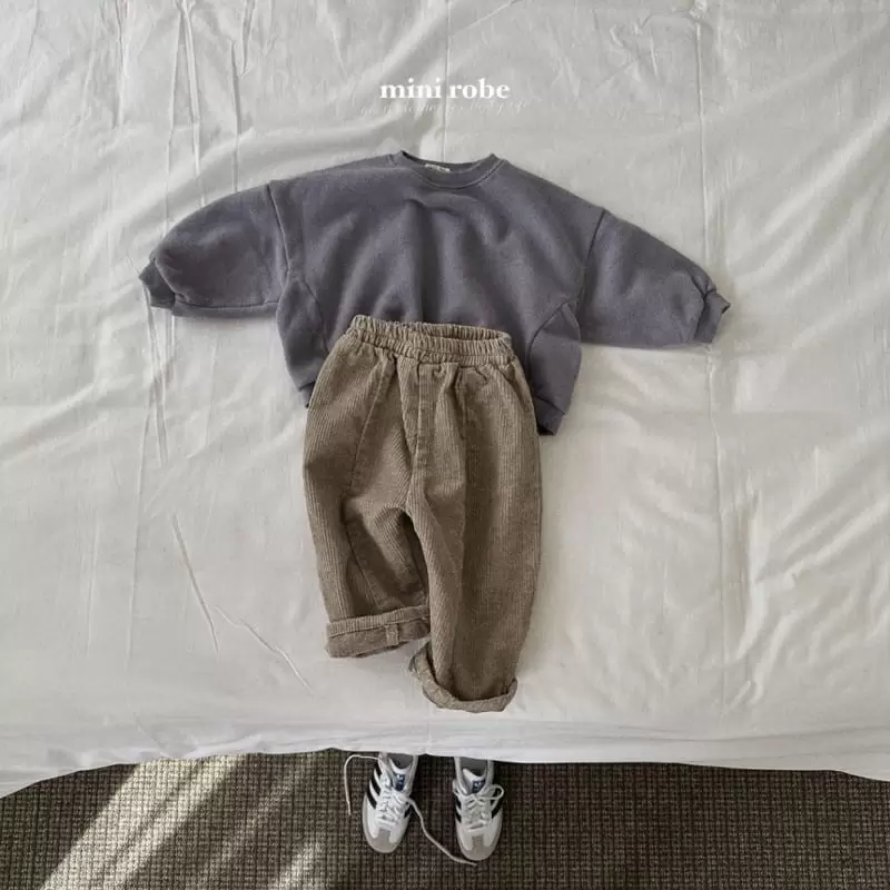 Mini Robe - Korean Baby Fashion - #babyoutfit - Mellow Sweatshirt - 12