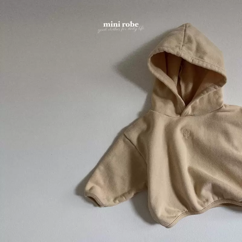 Mini Robe - Korean Baby Fashion - #babyoutfit - Winter Hoody Tee - 6