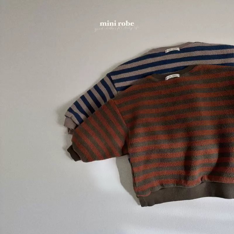 Mini Robe - Korean Baby Fashion - #babyoutfit - Bubble Sweatshirt - 3
