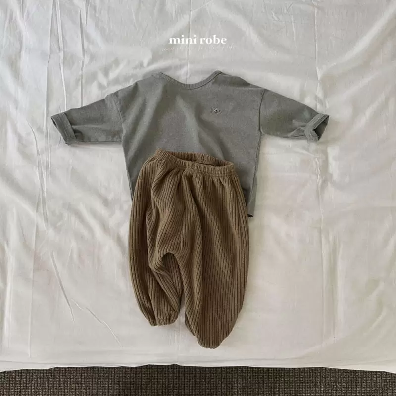 Mini Robe - Korean Baby Fashion - #babyoutfit - Cloud Pants - 12