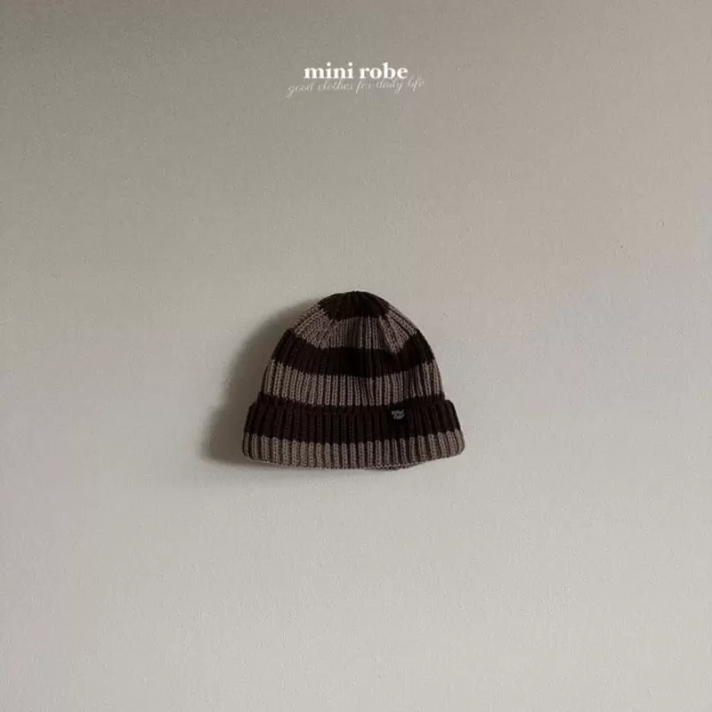 Mini Robe - Korean Baby Fashion - #babyoutfit - Mochi Short Beanie - 5