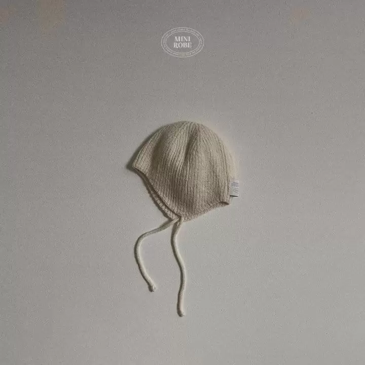 Mini Robe - Korean Baby Fashion - #babyoutfit - Circle Beanie - 2