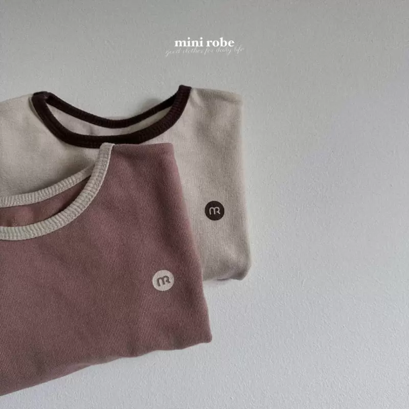 Mini Robe - Korean Baby Fashion - #babywear - Choco Chip Tee - 11