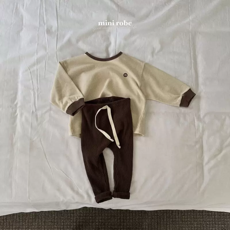 Mini Robe - Korean Baby Fashion - #babywear - Dear Rib Leggings - 11