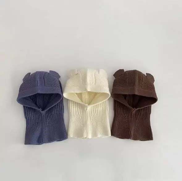 Miso - Korean Baby Fashion - #babyfashion - Bear Baraclava - 11